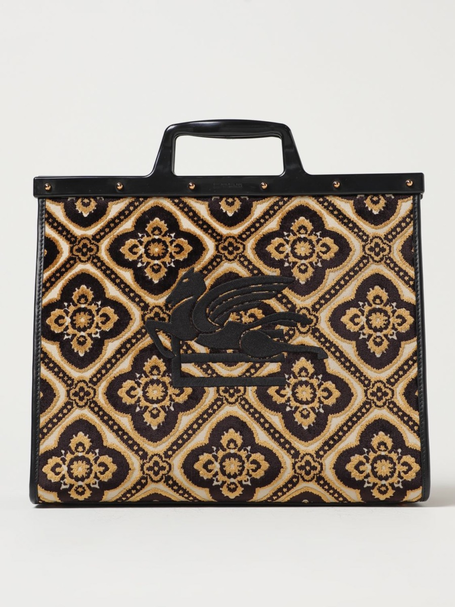 Womens Tote Bag in Black from Giglio GOOFASH