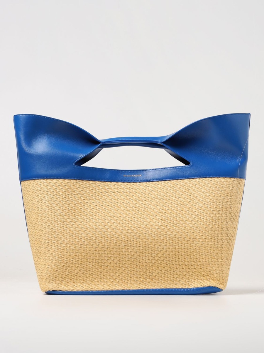 Womens Tote Bag in Blue at Giglio GOOFASH