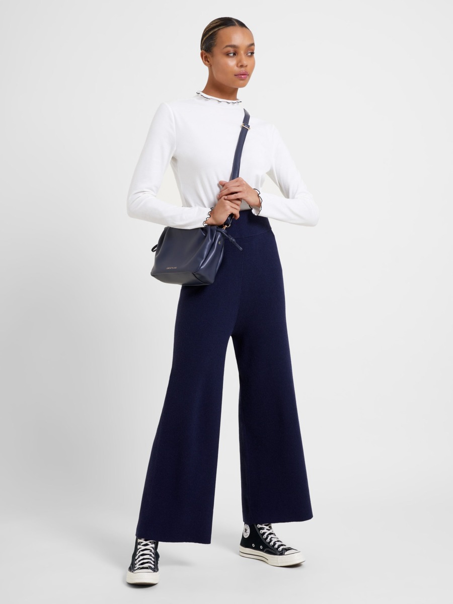 Womens Trousers Blue at Great Plains GOOFASH