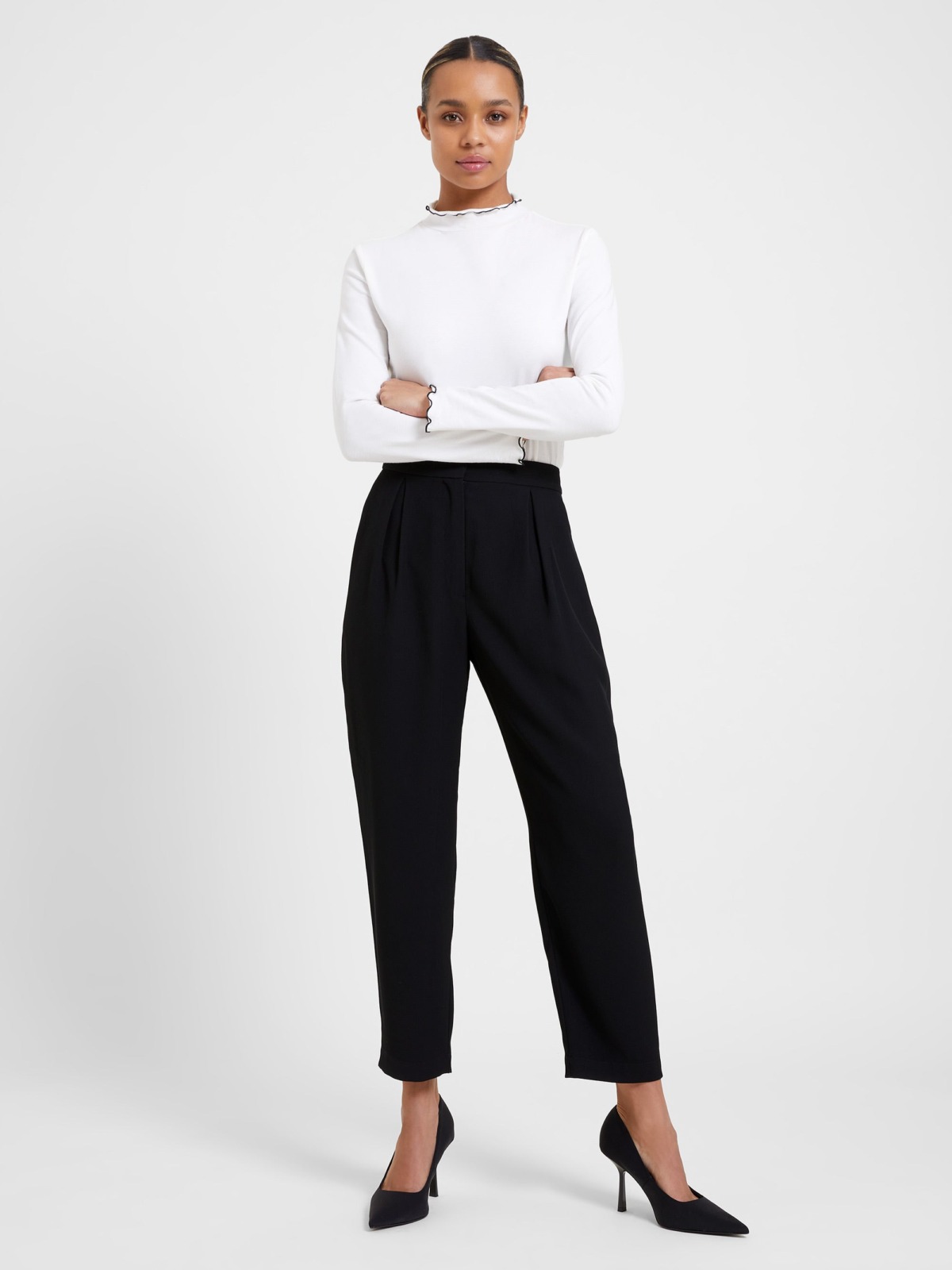 Women's Trousers in Black Great Plains GOOFASH