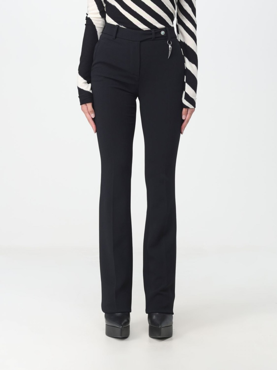 Women's Trousers in Black by Giglio GOOFASH