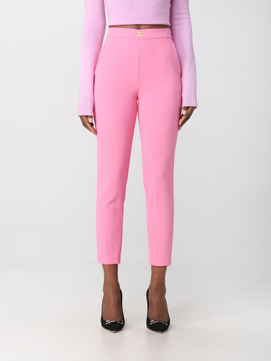 Women's Trousers in Pink at Giglio GOOFASH