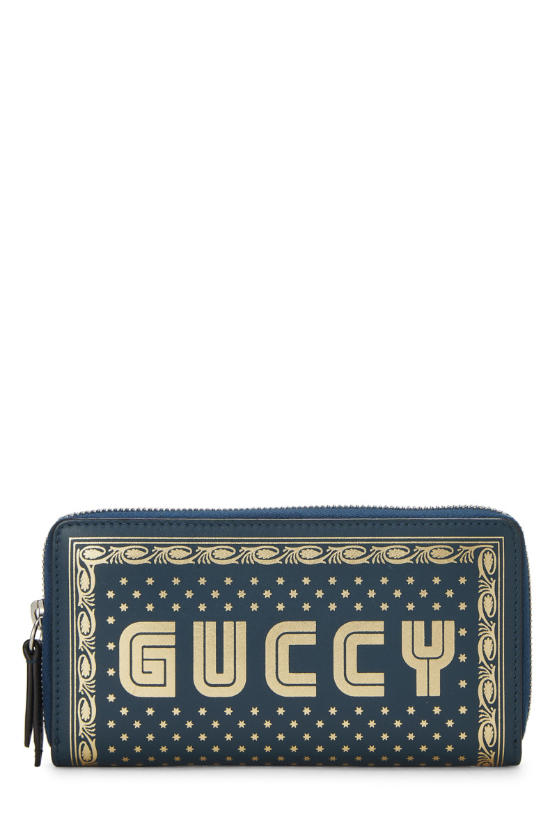 Womens Wallet Blue WGACA - Gucci GOOFASH