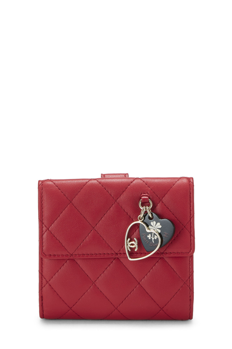 Womens Wallet in Red Chanel - WGACA GOOFASH