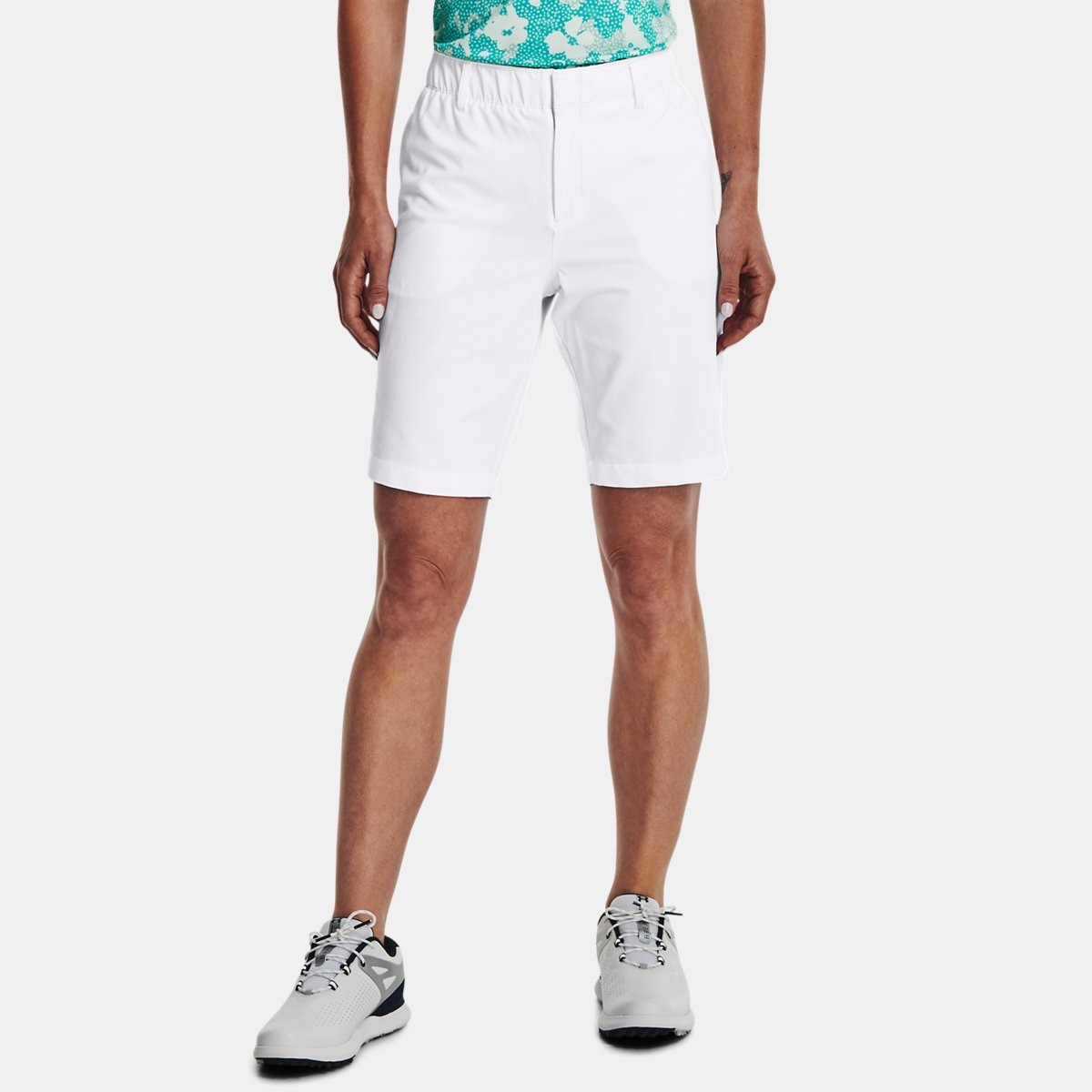Womens White Shorts from Under Armour GOOFASH