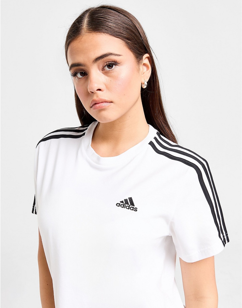 Womens White T-Shirt Adidas - JD Sports GOOFASH