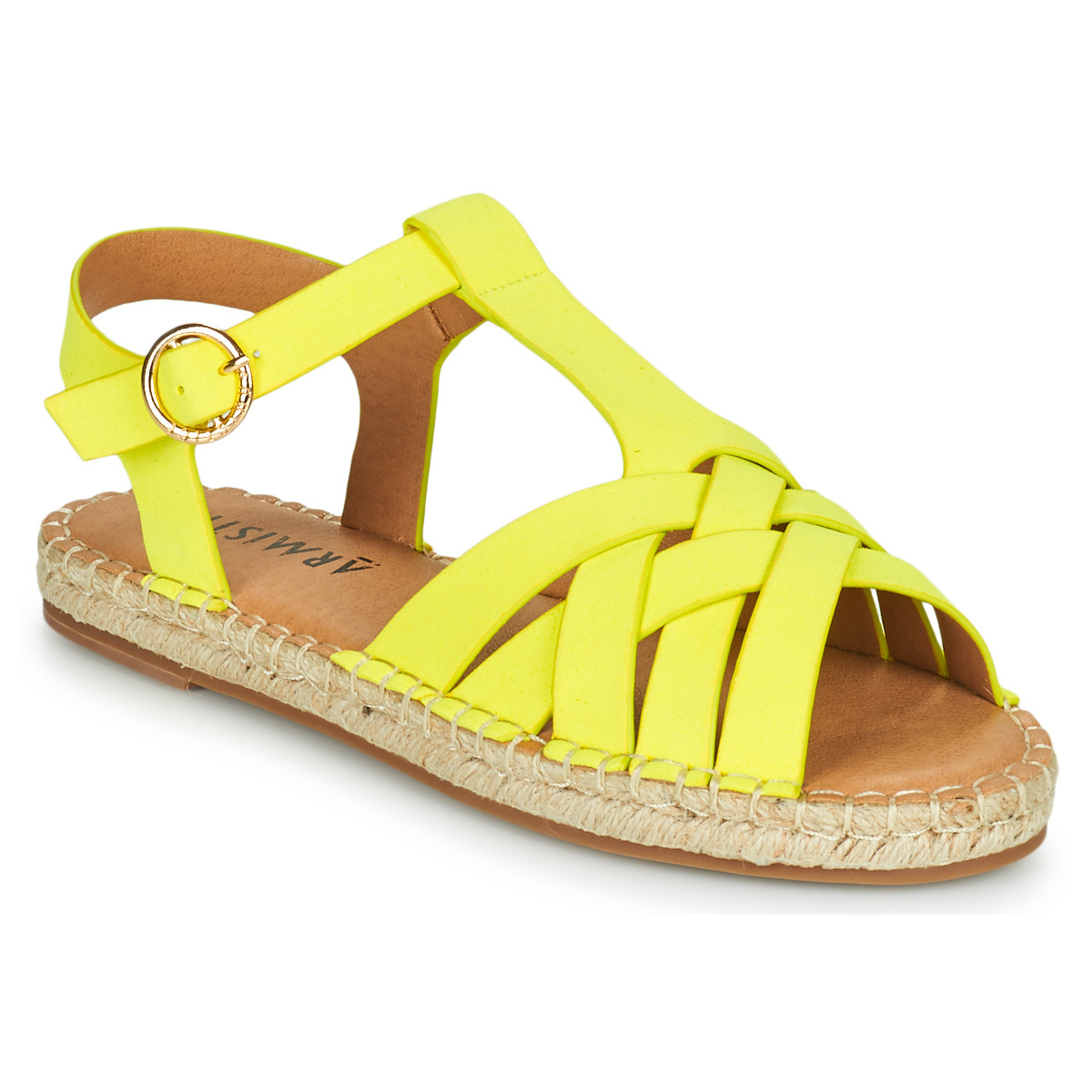 Women's Yellow Sandals Spartoo - Armistice GOOFASH