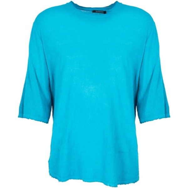 Xagon Man Men's T-Shirt Blue from Spartoo GOOFASH