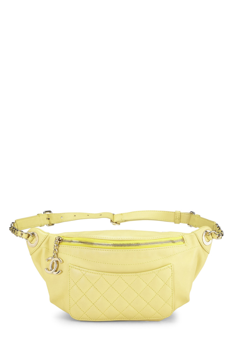 Yellow Belt Bag Chanel WGACA Ladies GOOFASH