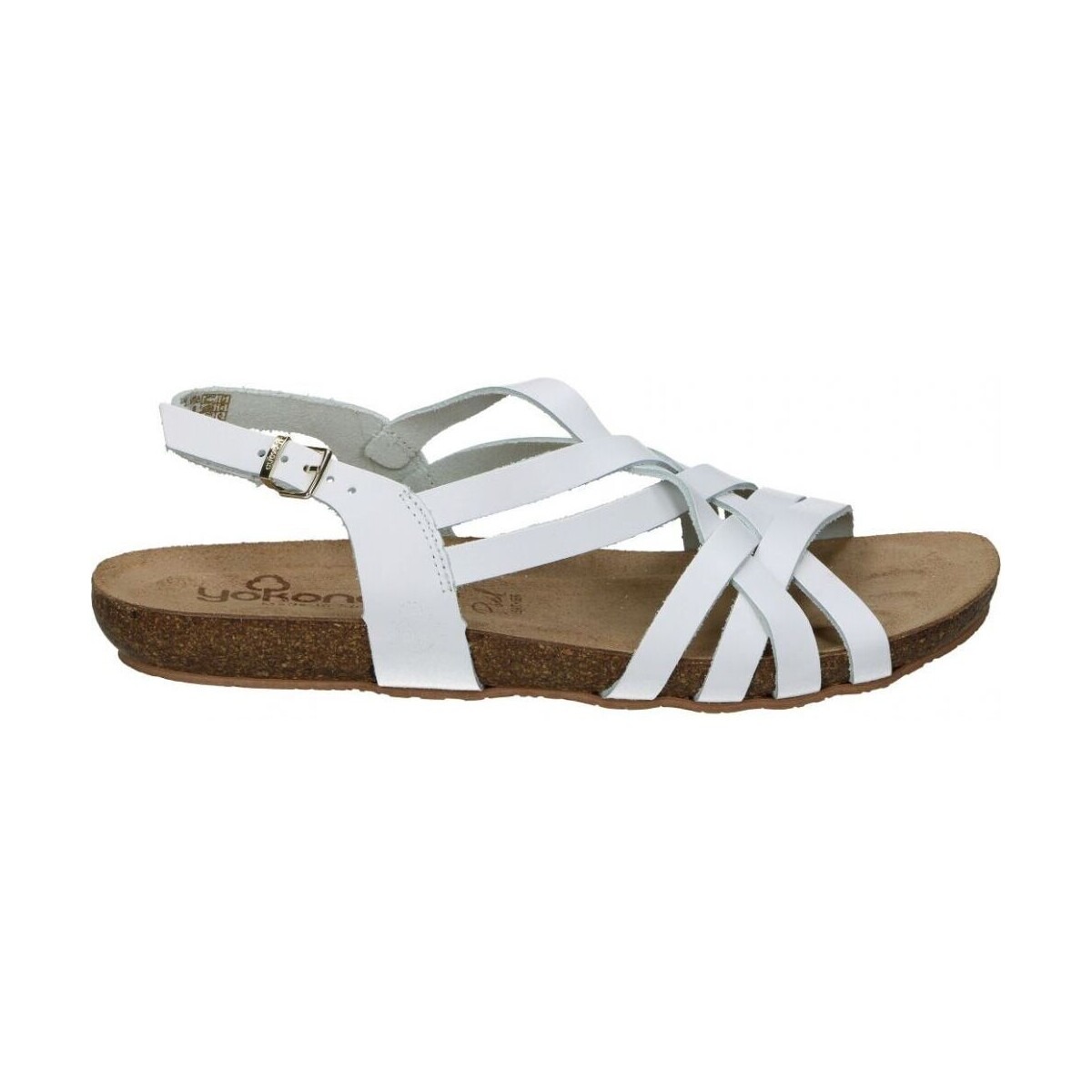 Yokono - White Ladies Sandals Spartoo GOOFASH