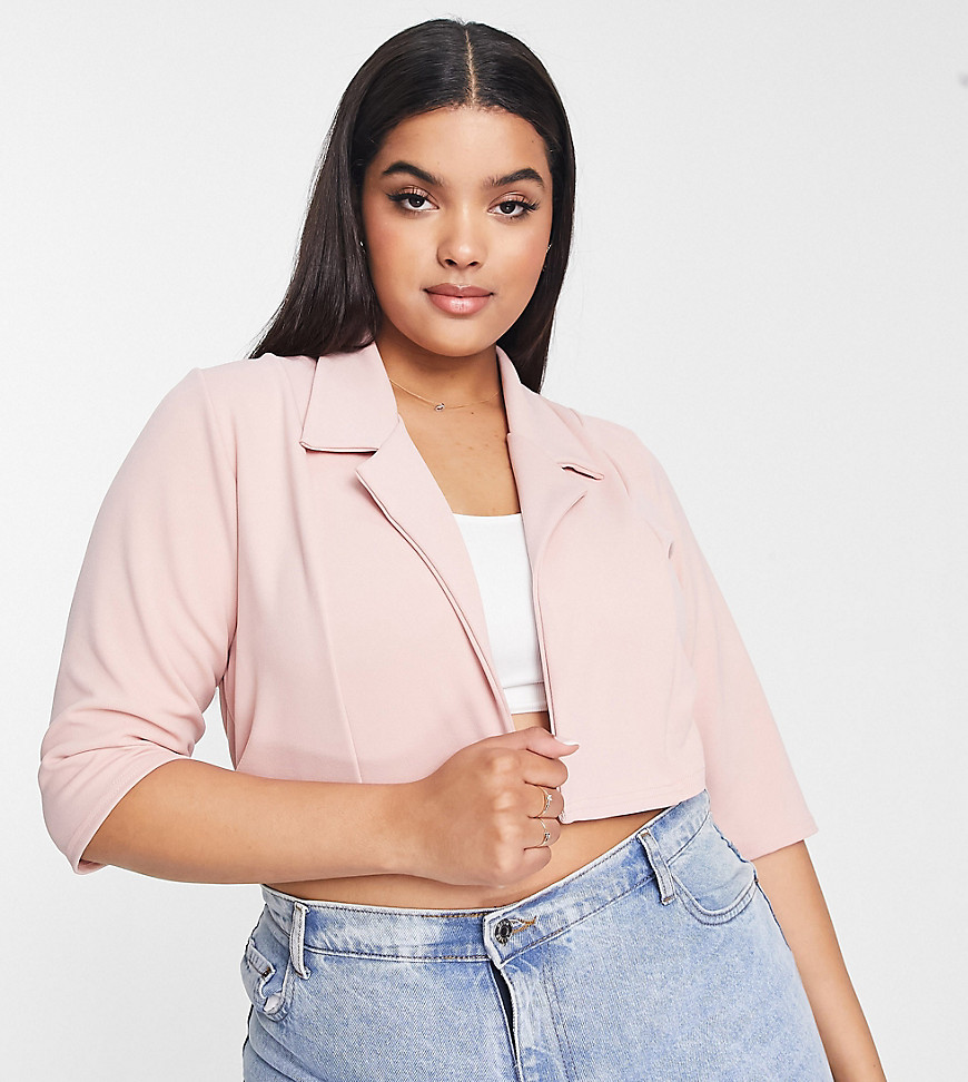 Yours Blazer Pink for Woman by Asos GOOFASH