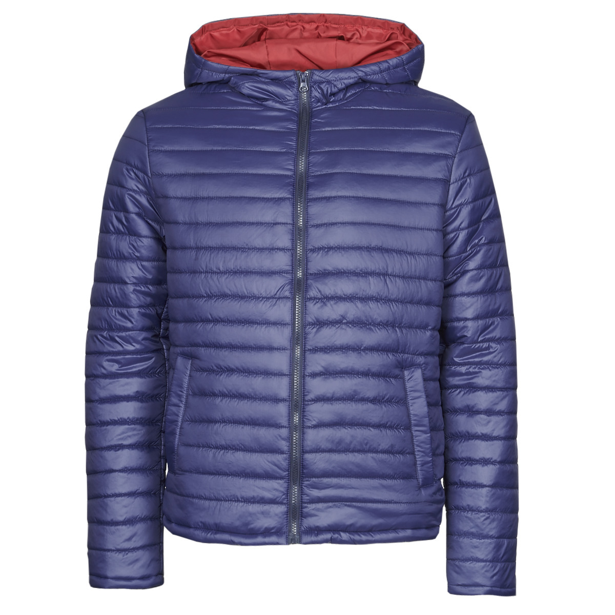 Yurban Down Coat in Blue for Man from Spartoo GOOFASH