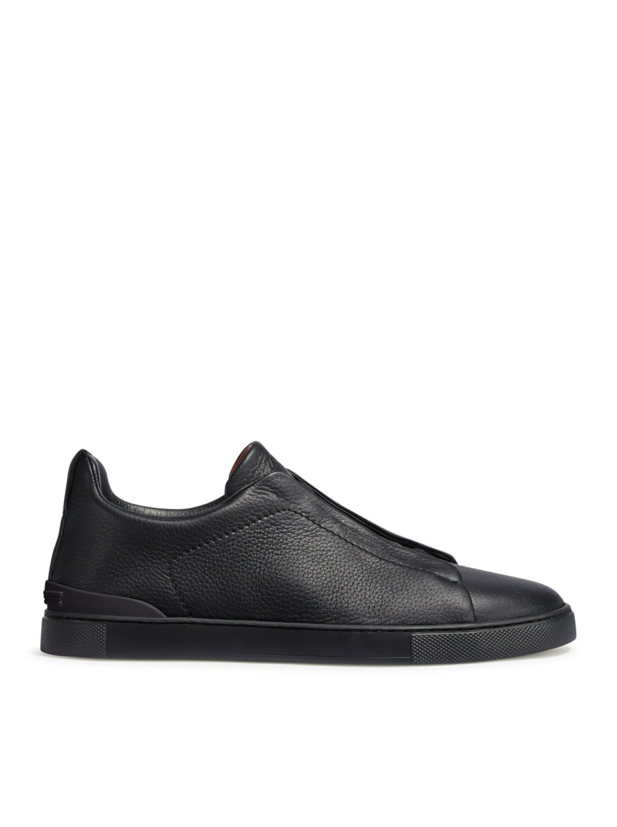 Zegna Mens Sneakers in Black by Suitnegozi GOOFASH