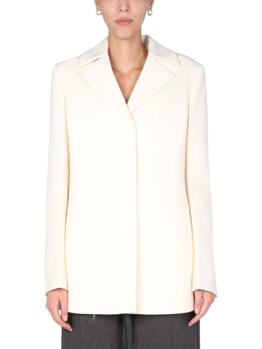 Jil Sander Tailored Blazer Ivory - Eleonora Bonucci | GOOFASH