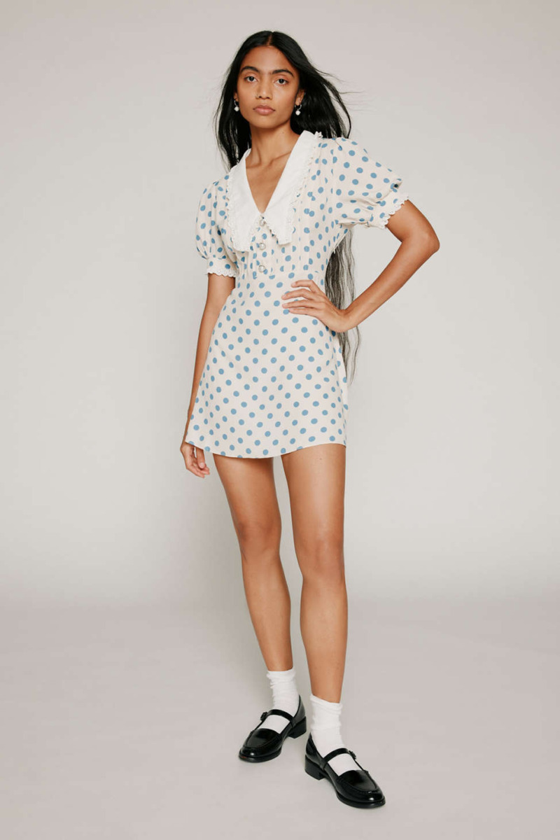 kimchi blue suzette smocked mini dress Kimchi Blue