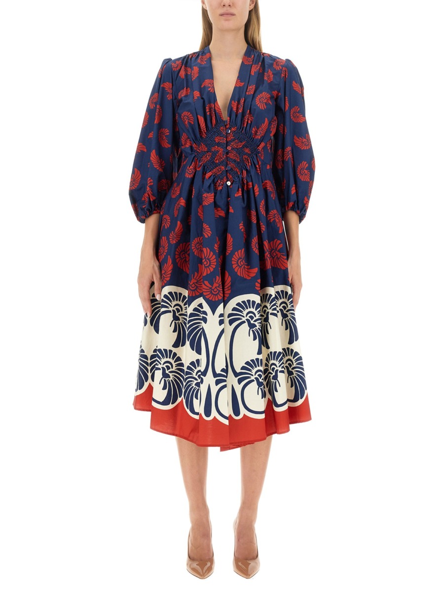 La Doublej Cameroon Dress Multicolor - Eleonora Bonucci | GOOFASH