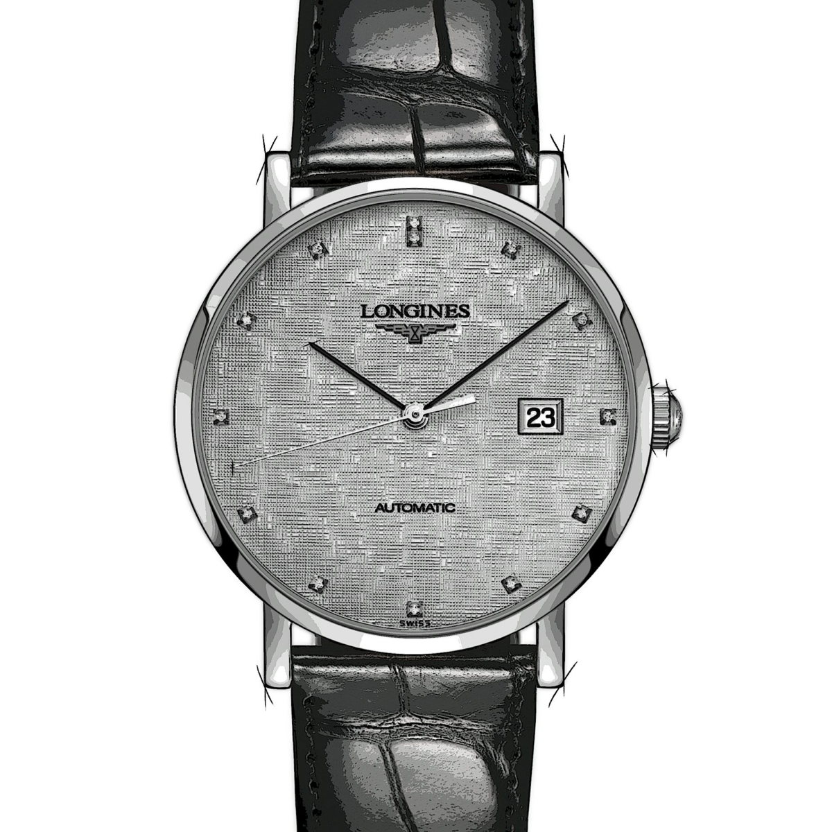 Longines Watch Elegant Collection Silver - Chronext | GOOFASH