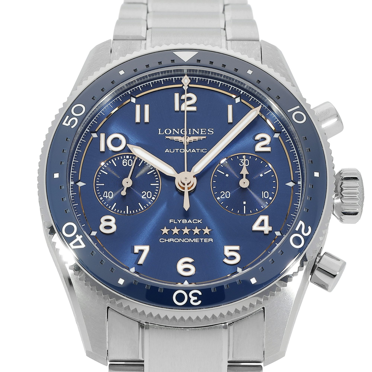 Longines Watch Spirit Flyback Blue - Chronext | GOOFASH