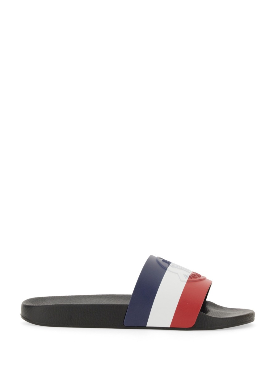 Moncler Basile Sandal Black - Eleonora Bonucci | GOOFASH