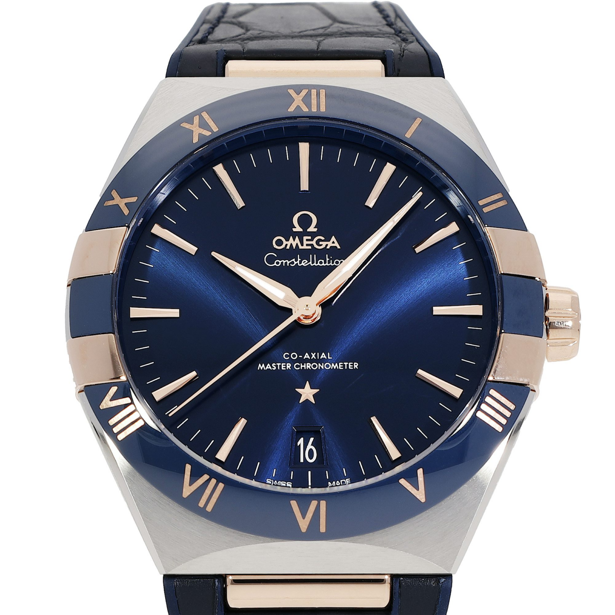 Omega Watch Constellation Co Axial Master Chronometer Blue - Chronext | GOOFASH