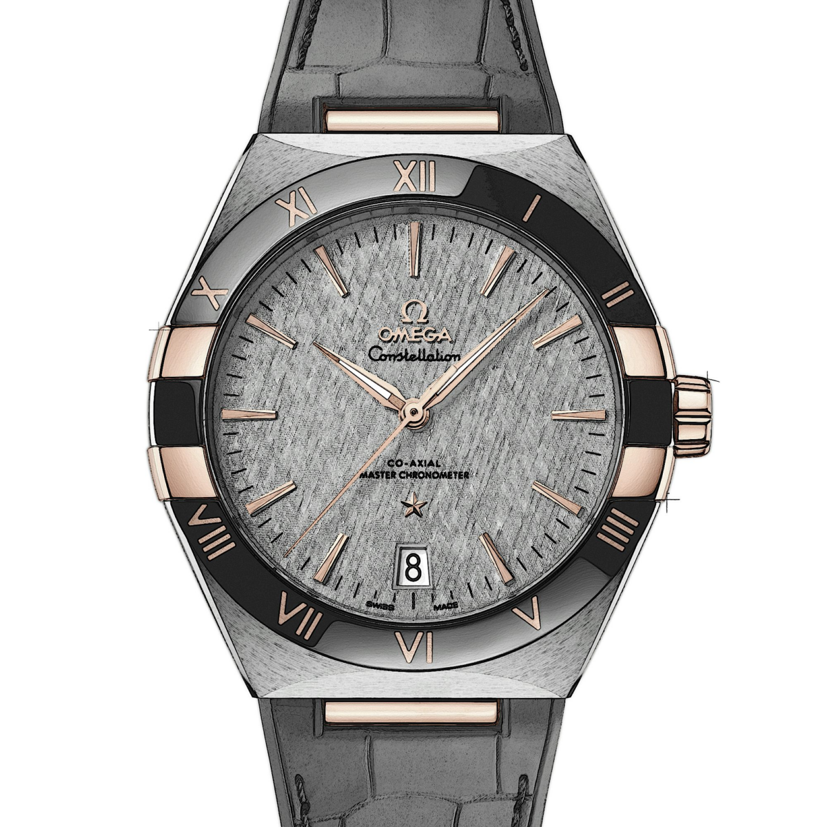 Omega Watch Constellation Co Axial Master Chronometer Mm Grey - Chronext | GOOFASH