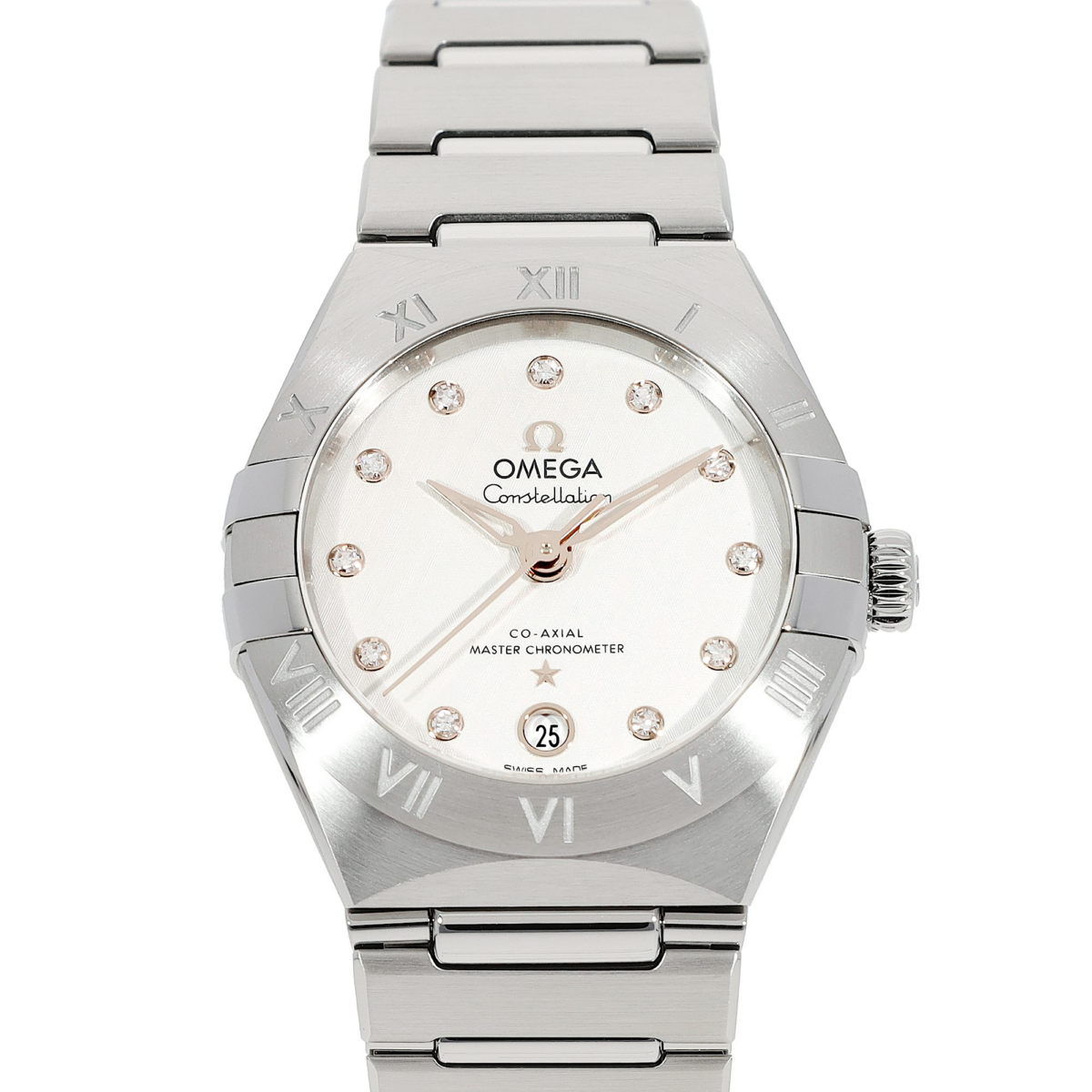 Omega Watch Constellation Manhattan Silver - Chronext | GOOFASH