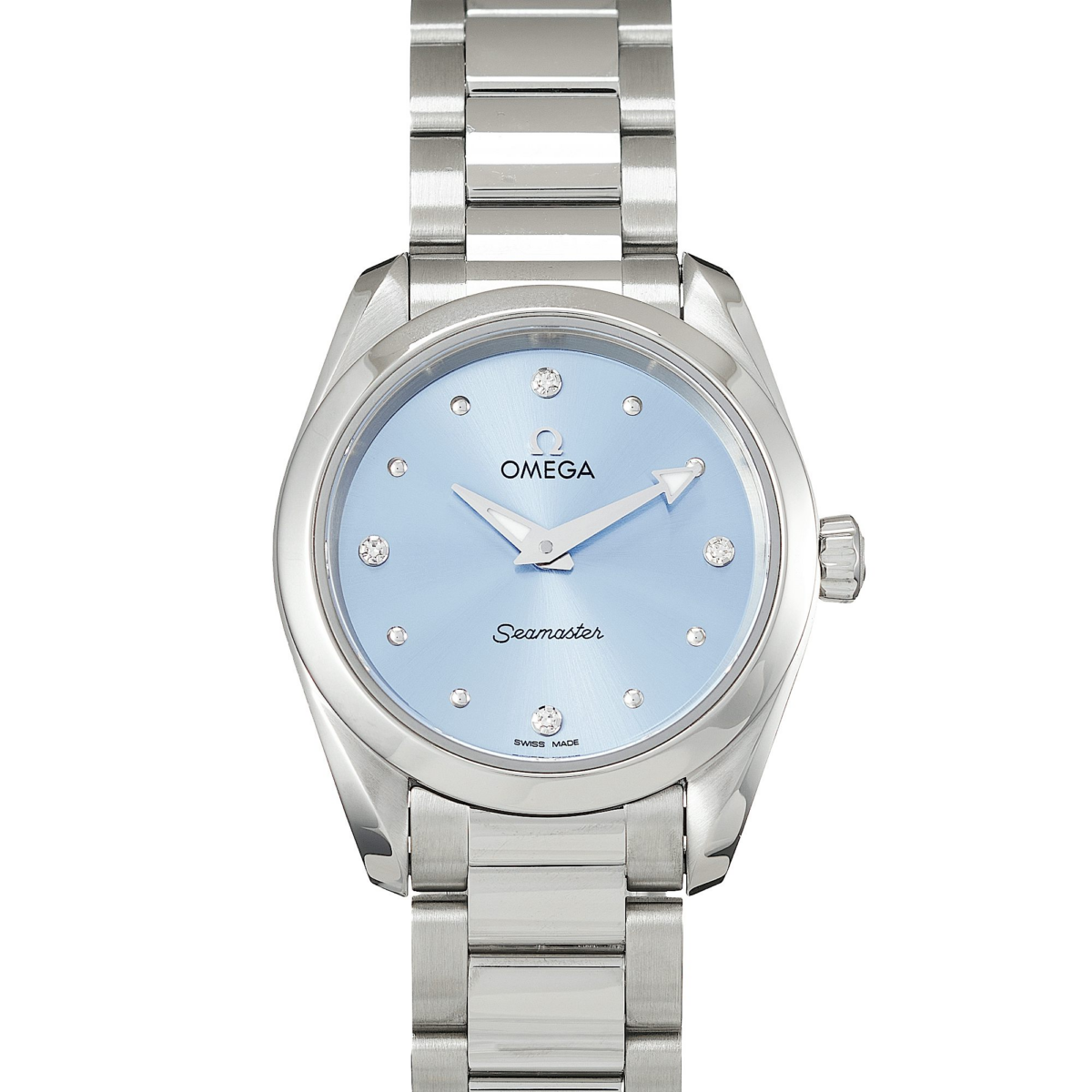Omega Watch Seamaster Aqua Terra Quartz Blue - Chronext | GOOFASH