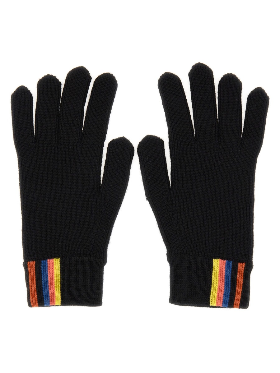 Paul Smith Artist Gloves Black - Eleonora Bonucci | GOOFASH