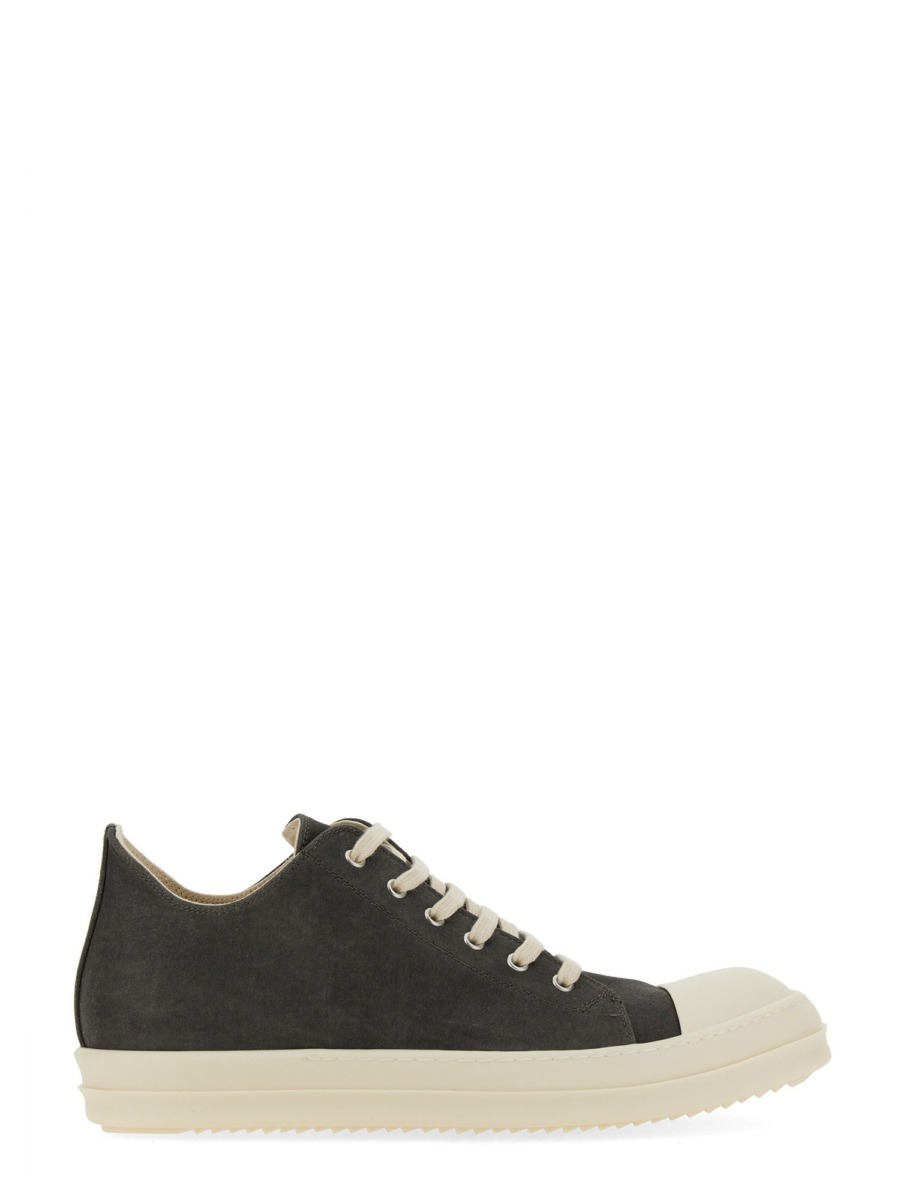 Rick Owens Drkshdw Low Top Sneaker Black - Eleonora Bonucci | GOOFASH