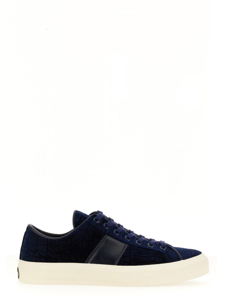 Tom Ford Cambridge Sneaker Blue - Eleonora Bonucci | GOOFASH